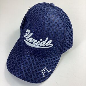 Florida FL Mesh Hat Cap Adjustable One Size New With Tags